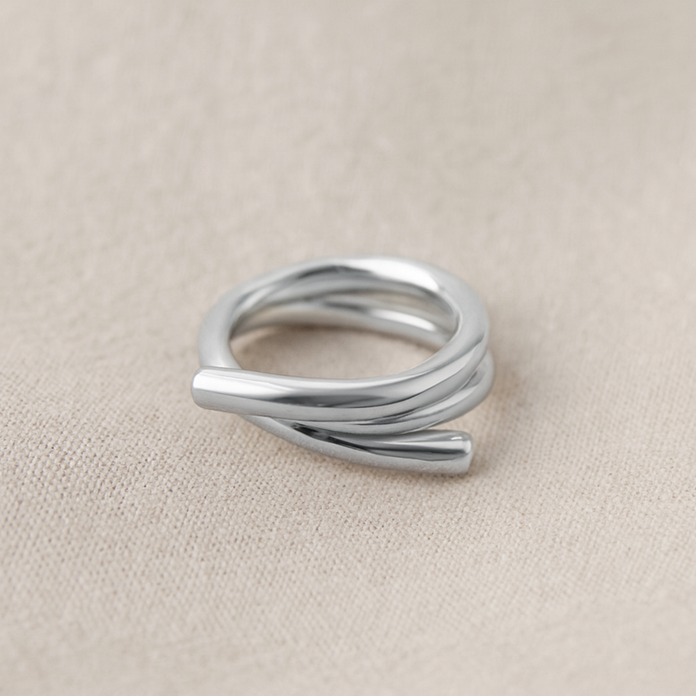 Axis Silver Ring