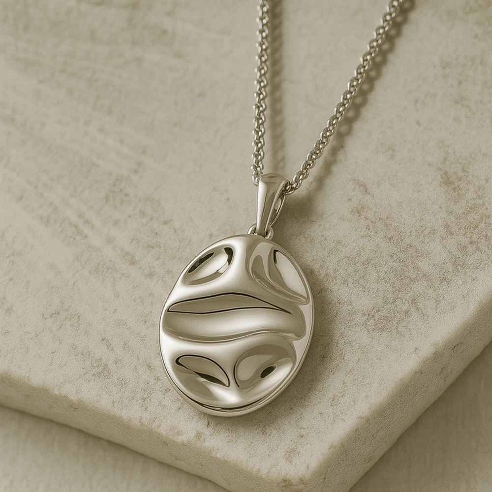 Lune Sculpted Necklace