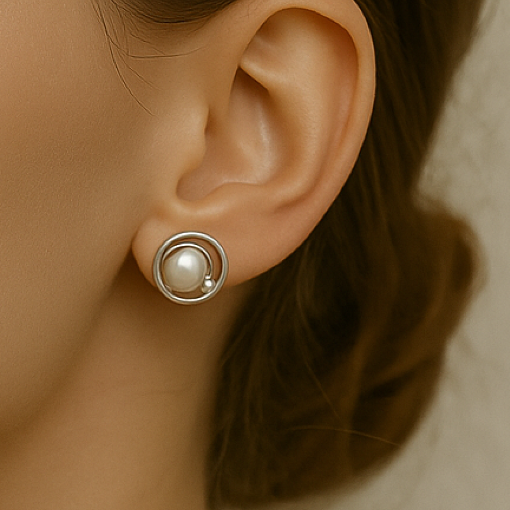 Orbis Opal Earrings